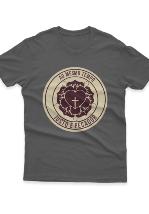 Justo e Pecador Camiseta Vida & Caminho Classic