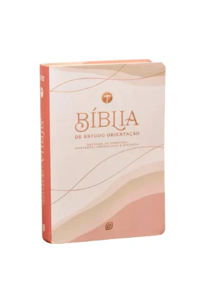 Bíblia de Estudo Orientação - Capa Rose Olive - Versão NVI 2001 (Nova Versão Internacional 2001)